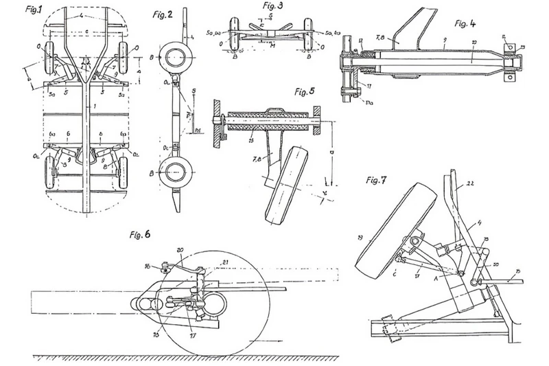 Patentschriftensammlung Barkas & Framo Fahrzeuge