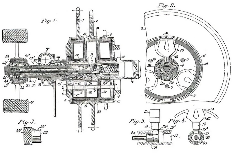 Patentschriftensammlung Motosacoche Zweiräder