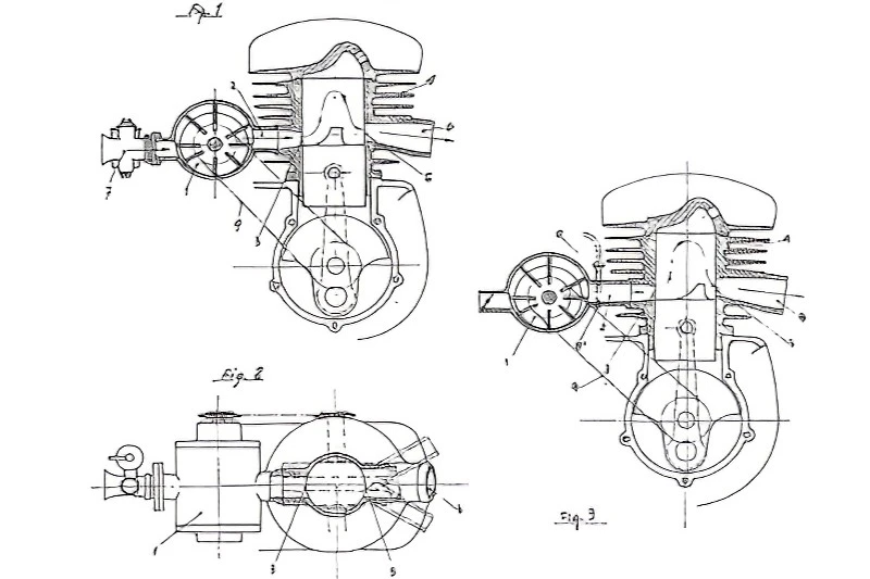 Patentschriftensammlung MV Agusta Zweiräder und sonstige Fahr- und Flugzeuge