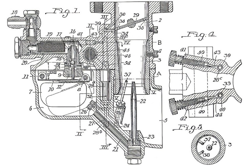 Patentschriftensammlung Zenith Vergaser